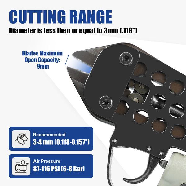 WOODPECKER CTQ3XD Pneumatic Cutting Nipper