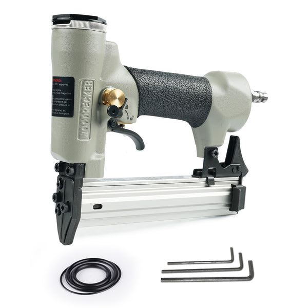 Woodpecker F30S Pneumatic Brad Nailer, 18 Gauge, 3/8-inch to 1-3/16-Inch (10mm-30mm)
