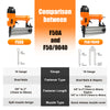 KAMSIN F50A Pneumatic Brad Nailer, 18 Gauge, 3/8-Inch to 2-Inch  (10mm-50mm)