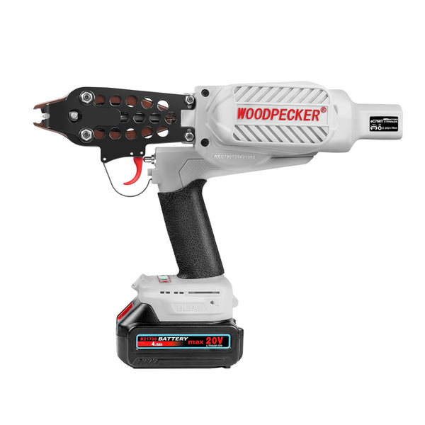 WOODPECKER EC760T Cordless Hog Ring Gun, 16 Gauge, 1/2-Inch Crown, 3.0-4.0mm Closing Diameter