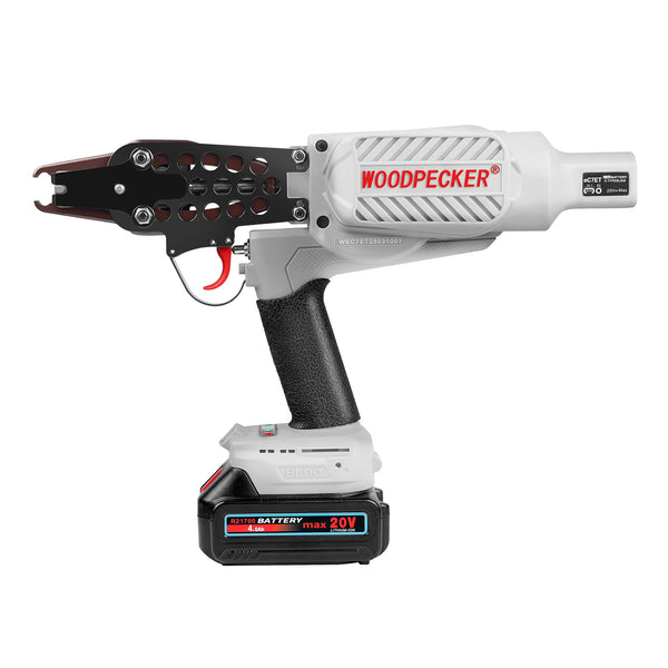 WOODPECKER EC7ET Cordless Hog Ring Gun, 15 Gauge, 3/4-Inch Crown, 7.0-8.0mm Closing Diameter