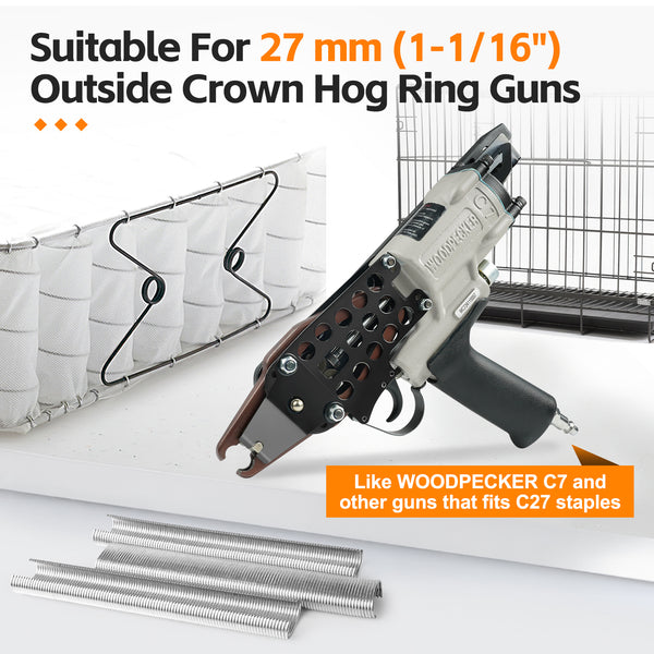 KIMSING C27 15/16'' Crown Hog Rings Staples