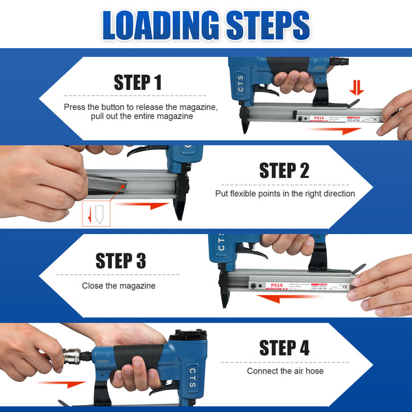 KIMSING 5/8" (15mm) Flexible Points - 2000 PCS Frame Point Nails, Compatible with HM515 & P515 Point Driver, Ideal for Picture Framing, Photo Frames & Artwork