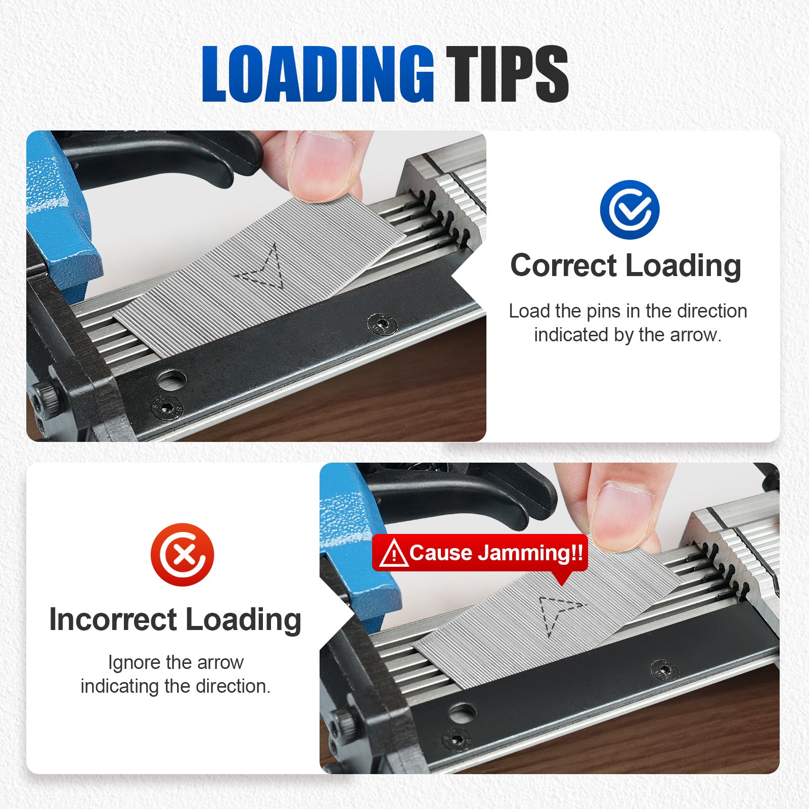 KIMSING 23 Gauge Headless Pin Nails 1/2-Inch to 1-3/8-Inch (12-35mm) Length