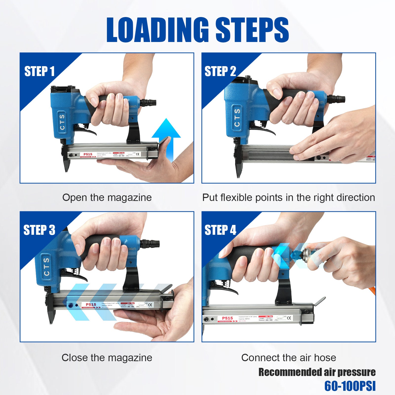 CTS P515 Pneumatic Flexible Point Driver