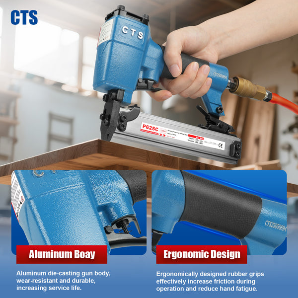 CTS P625C Pneumatic Headless Pin Nailer, 23 Gauge, 1/2-Inch to 1-Inch (12 to 25mm)