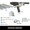 WOODPECKER C-7CF52 15 Gauge Pneumatic Hog Ring Gun, Standard Nose, 4.8mm Closure Diameter, 3/4-Inch Crown Hog Ring Staples