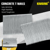 KIMSING 14 Gauge Concrete T Nails, 800PCS/BOX, 3/4 inch - 2-1/2 inch (18mm-64mm)