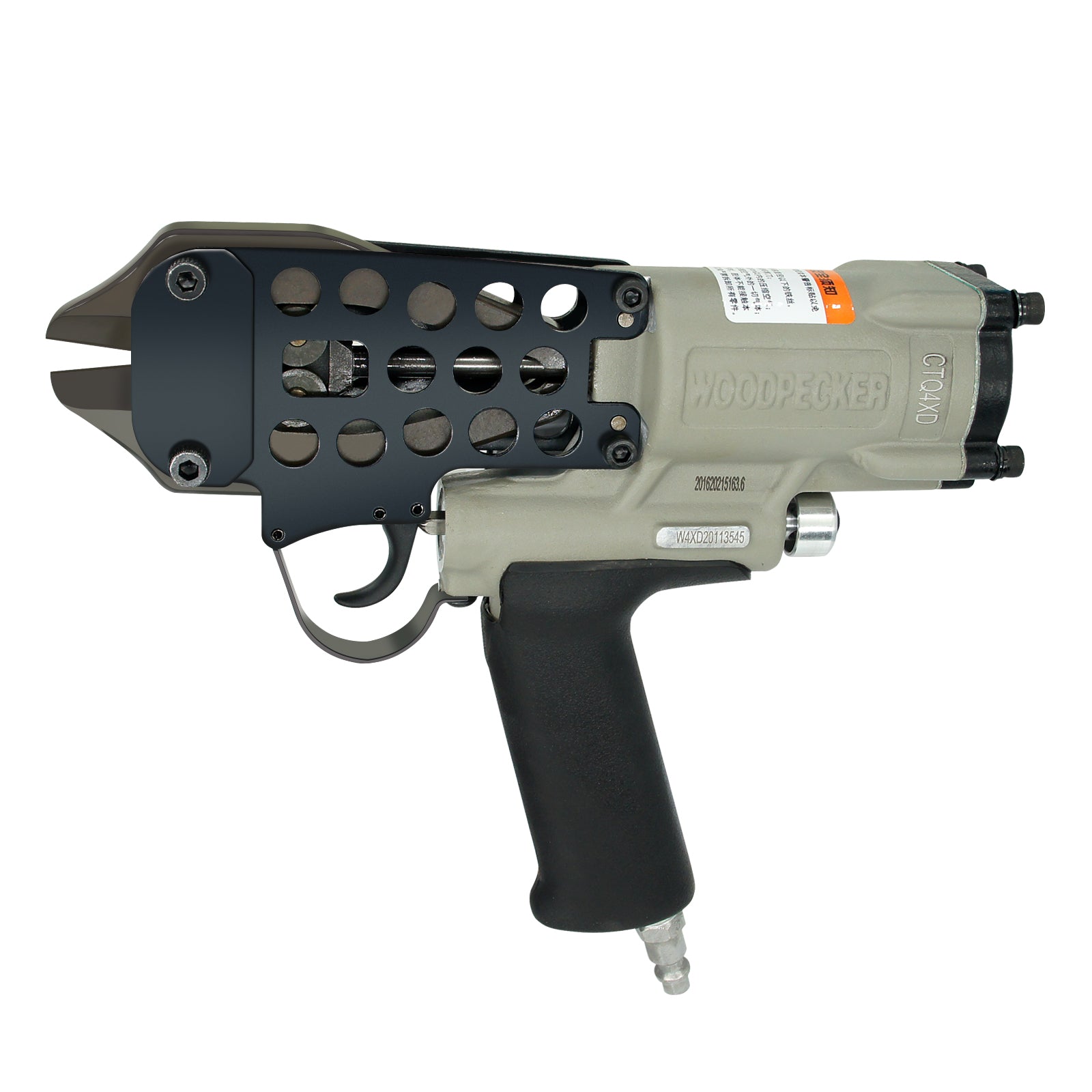 WOODPECKER CTQ4XD Pneumatic Cutting Nipper, Less Than 4mm Diameter Wire Cutting, Cutting Wire Tool, Air Power Wire Shear