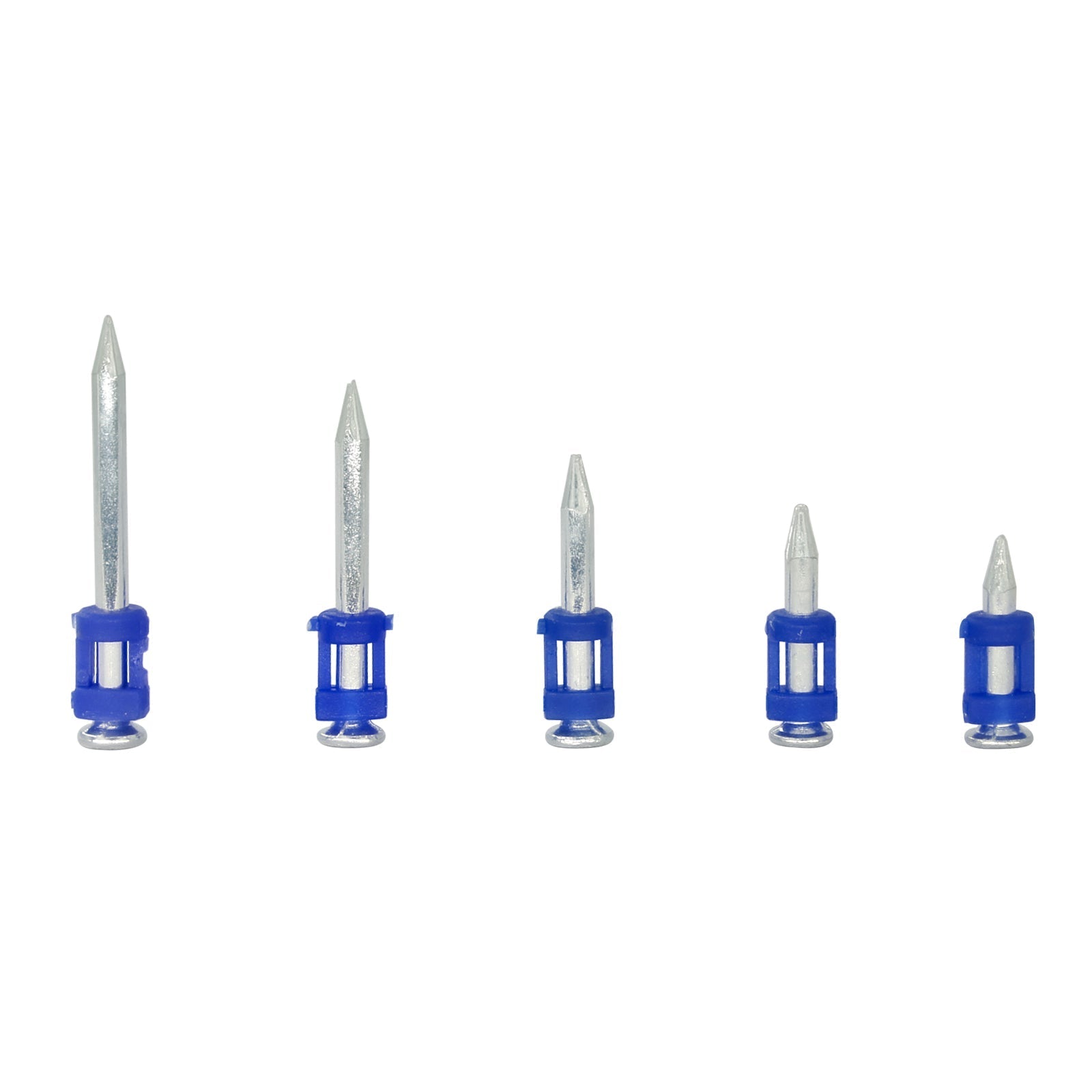 12 Gauge 7/8 Inch X .109 Inch Mechanical Galvanized Smooth Shank Plastic Collated Concrete and Steel Drive Pins for Gas Powered Framing Nailers 1000 PCS/Box