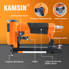 KAMSIN KN8016S 21 Gauge Pneumatic Upholstery Stapler 1/2"Crown Continuous Firing