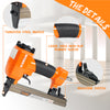 KAMSIN 7116K 22 Gauge Pneumatic Upholstery Stapler 3/8 Crown Upholstery Staple Gun 71 Series Air Stapler