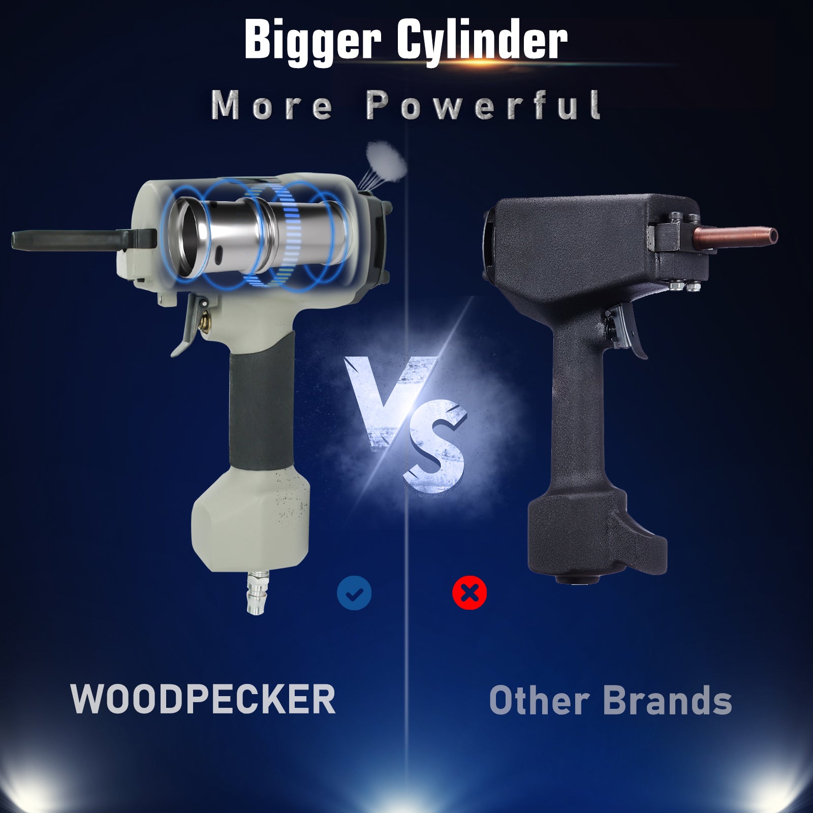 Estrattore Chiodi Pneumatico Woodpecker WTB60 - Professionale, Per Legno E Pallet - Foto 14