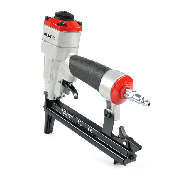 KAMSIN KN7116L 22 Gauge Pneumatic Upholstery Stapler with Long Nose 71
