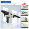 WOODPECKER C-7EA 15 Gauge Pneumatic Hog Ring Gun, 3/4-Inch (19mm) Crown, 7.0mm Closure Diameter
