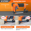 KN7116S 22 Gauge Pneumatic Upholstery Stapler, 71 Series 3/8" Crown Continuous Firing Stapler