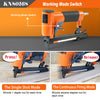 KAMSIN KN8016S 21 Gauge Pneumatic Upholstery Stapler 1/2"Crown Continuous Firing