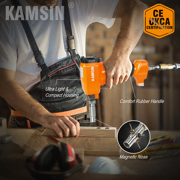 Kamsin 1170 Diameter 7/16-Inch Pneumatic Deco Nailer