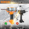 KAMSIN KT38 Pneumatic Nail Puller, Air Nails Remover Gun,Professional Punch Nails shank diameter of 3-5 mm (0.118"-0.197"),Pneumatic Nails puller for Denailing & Recycling