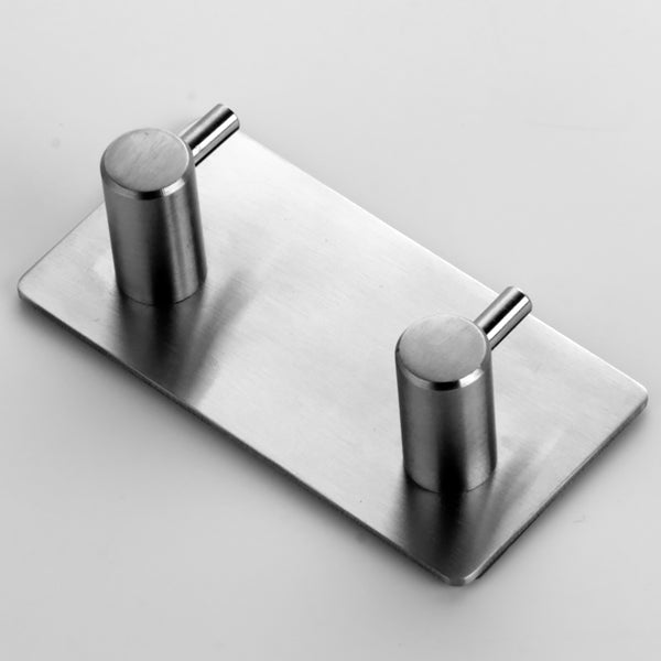 China-top Silver 304 Stainless Steel Coat Hooks Towel Hooks