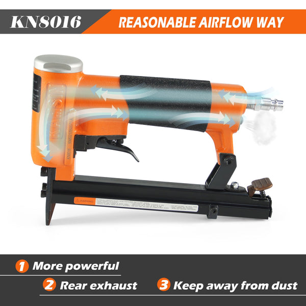 KAMSIN KN8016 21 Gauge Pneumatic Upholstery Stapler 1/2-Inch Crown