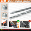 KAMSIN M66S Pneumatic Clipper Gun, Clinching Tool, Air Power Fencing Stapler for for Mattress Spring, Wire Cages, Sofa, Car Seat