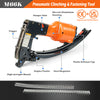 KAMSIN M66K Pneumatic Clinching Clipper for Fixing Mattress Spring and Making Traps