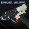 WOODPECKER C-760FRT Air Hog Ring Gun with Variable Speed Control, 16 Gauge 1/2" (12.5mm) Crown, Pneumatic Hog Ring Plier Tool for Fencing, Cages, Fastening