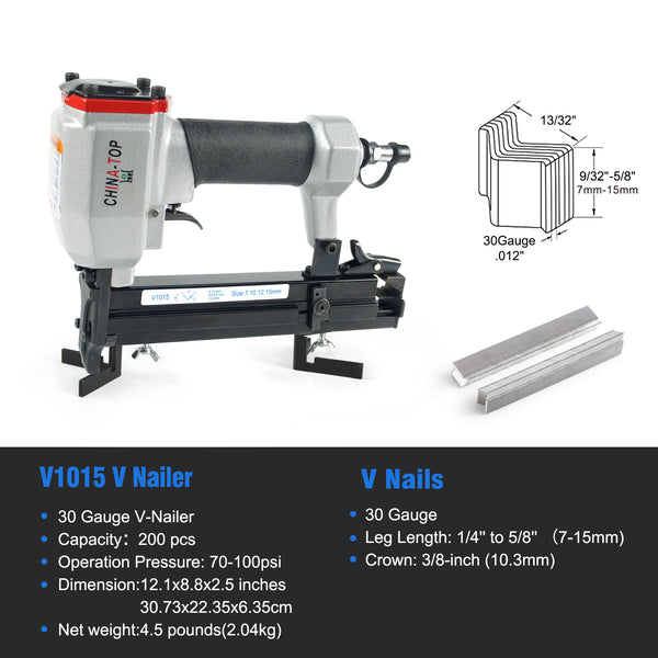China-top V1015 V Nailer 1/4'' to 5/8'' Picture Frame Joiner