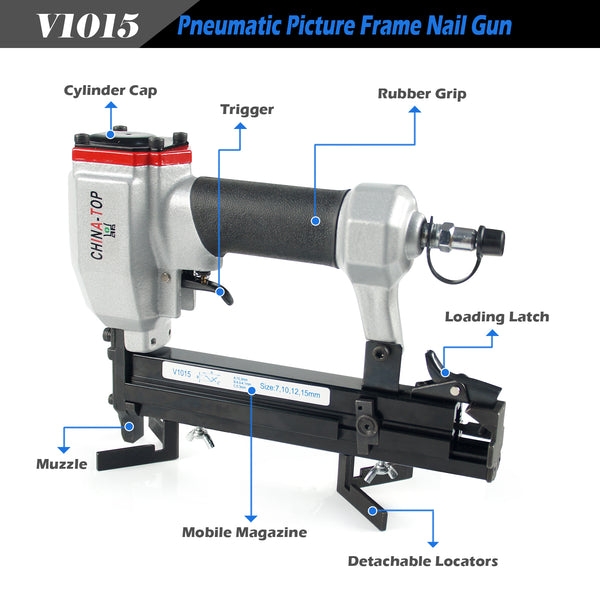 China-top V1015 V Nailer 1/4'' to 5/8'' Picture Frame Joiner