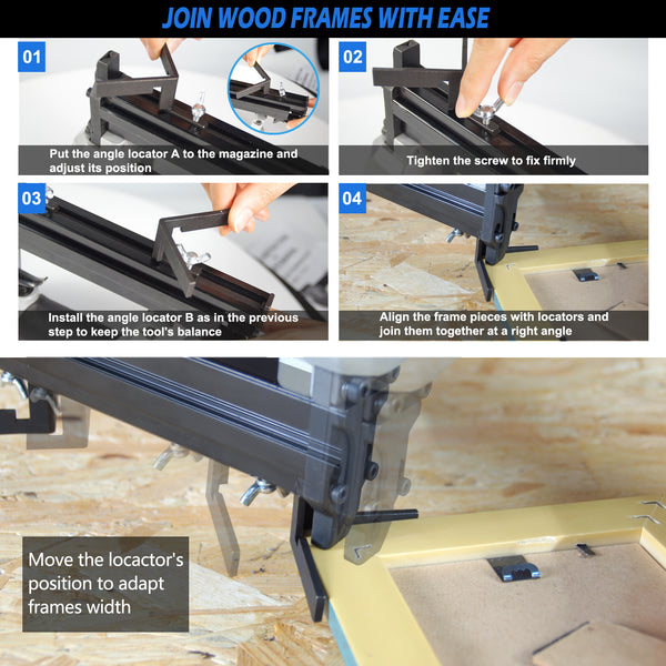 China-top V1015 V Nailer 1/4'' to 5/8'' Picture Frame Joiner