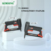 KIMSING K-7116L Upholstery Stapler 22 Gauge 3/8" Crown Fine Wire Stapler
