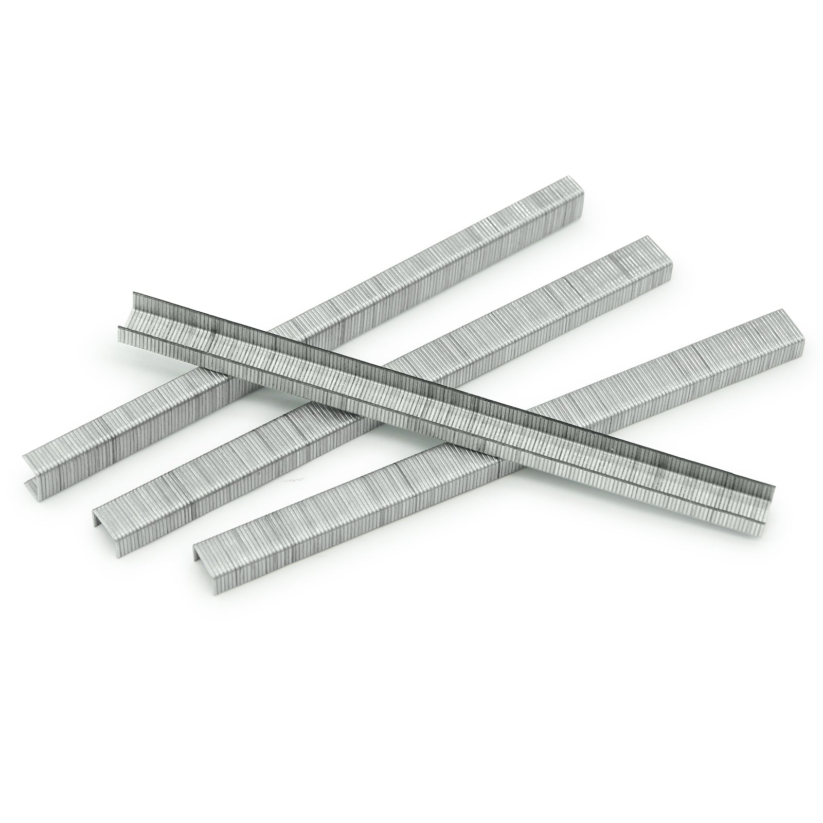 China-top Silver 22 Gauge 71 Series 3/8'' Crown 1/4'' (6mm) Leg Length Galvanized Upholstery Staples (20 Boxes)