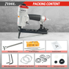 DONGYA 7116L 22 Gauge 3/8'' Long Nose Upholstery Stapler with 10,000 PCS Staples