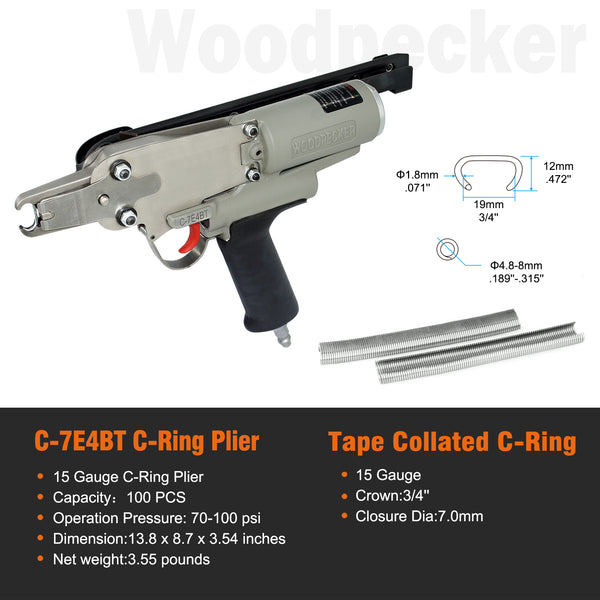 c ring tool 15 gauge c ring tool hog ring gun for car seats spring mattresss fencing