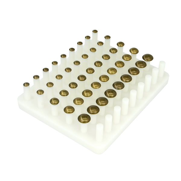 1170 Pneumatic Thumbtack Gun, Barrel Sleeves for Different Tacks Head Diameter, Comes with Loading Board for Vintage and Antique Furniture (Tack Loading Tray Board)