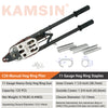 KAMSIN C50 11 Gauge 1 3/4" Crown Snap-Ring Plier, Closure Diameter 13.5-14mm,Manual Fence Plier Tool with Auto-feed System,C Ring Gun, Hog Ring Tool Hand Tools for Animal Pet Cages, Mattress, Fencing