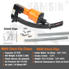 KAMSIN M66S Pneumatic Clipper Gun, Clinching Tool, Air Power Fencing Stapler for for Mattress Spring, Wire Cages, Sofa, Car Seat