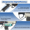 WOODPECKER C-7CA52 15 Gauge Pneumatic Hog Ring Gun, 3/4" (19mm) Crown, 4.8mm Closure Diameter