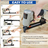 WOODPECKER N7116 Pneumatic Upholstery Stapler 22 Gauge 3/8 inch Crown