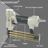 Woodpecker F30S 18 Gauge Pneumatic Continuous Firing Brad Nailer, 10-30mm Nails, Compact Brad Nail Gun Air Power Finish Nailer for Windows & Door, Cabinets, Interior Decoration